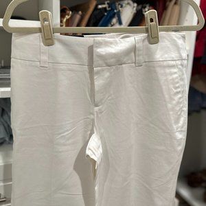 White trousers from Banana Republic, size 10, Martin fit. New with tags!